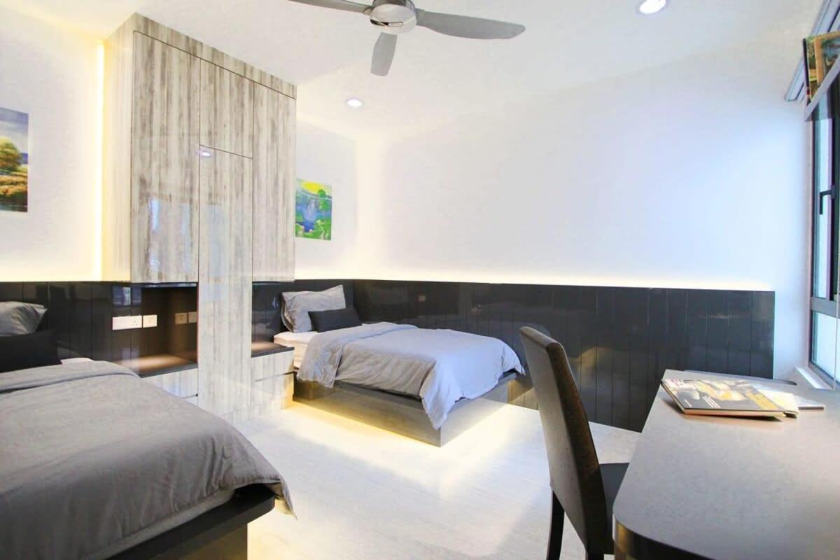 A Stylish High-Floor 2Br Suasana Suites Views Johor Bahru Kültér fotó