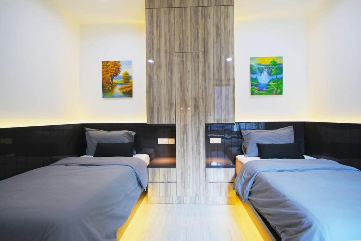 A Stylish High-Floor 2Br Suasana Suites Views Johor Bahru Kültér fotó